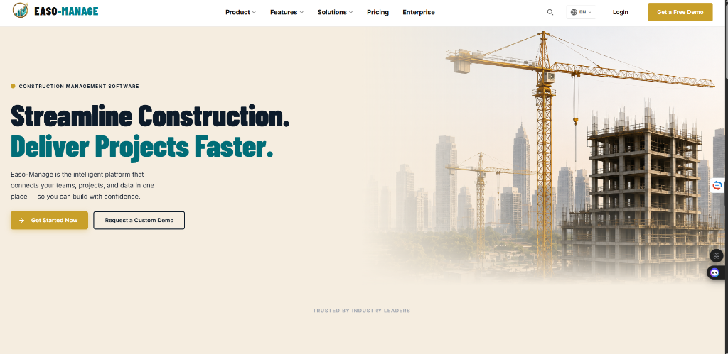 EASO-MANAGE Construction Management Software