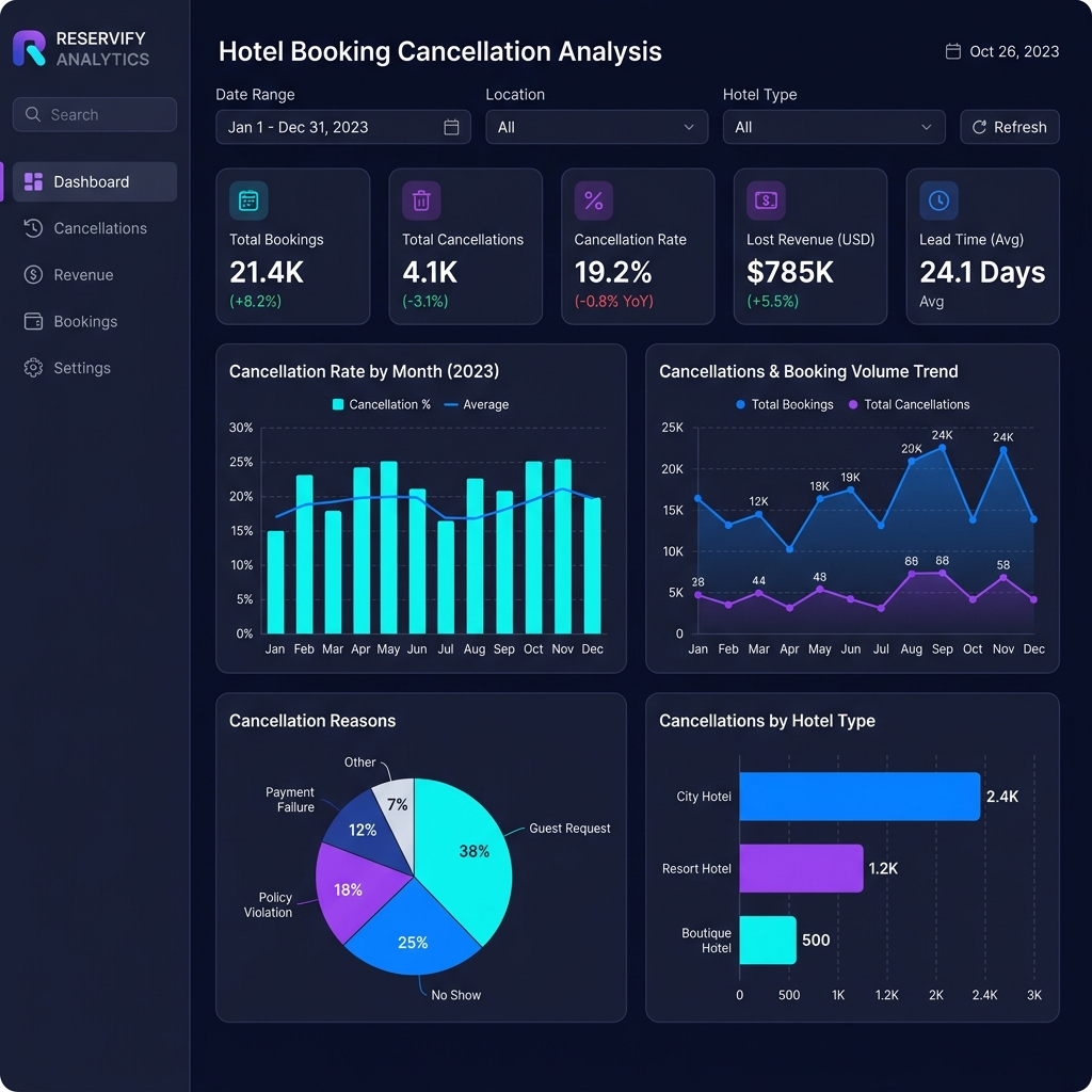 Hotel Booking Analytics